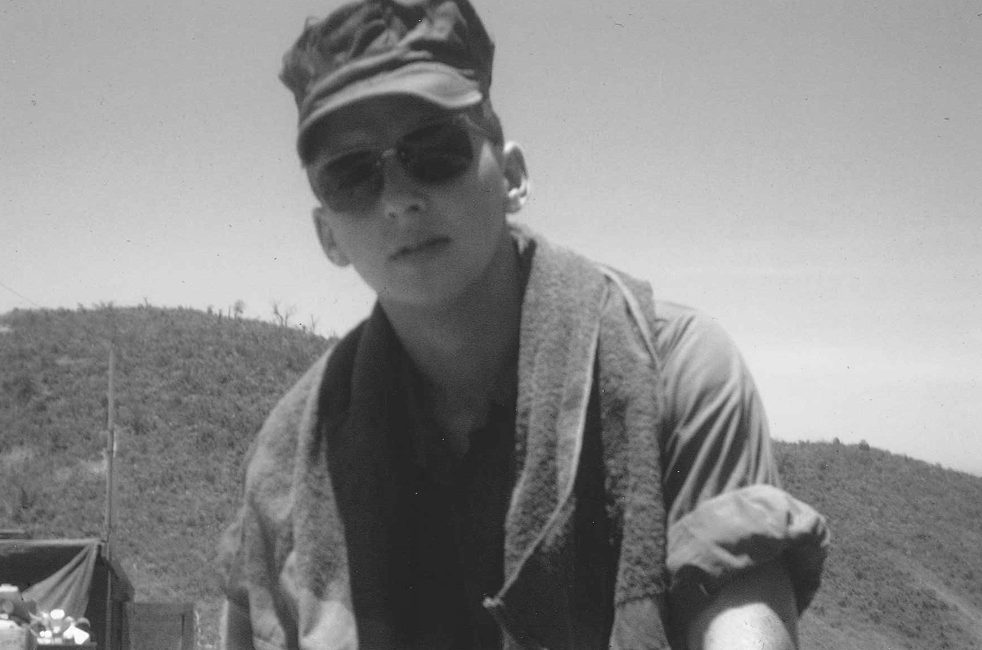 Cpl. Ron Carson – photo taken in route to Phu Bia on convoy in February 1968