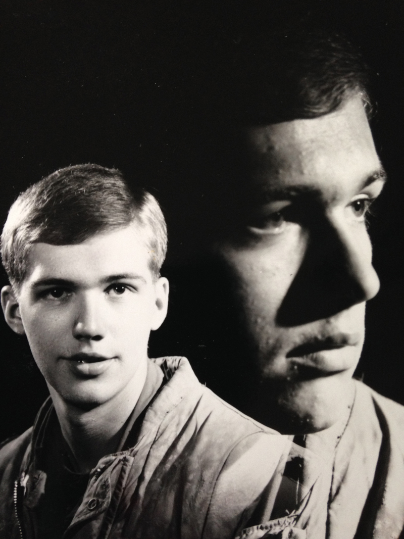 Author – photo taken at Fleet Marine Force Command in December 1967